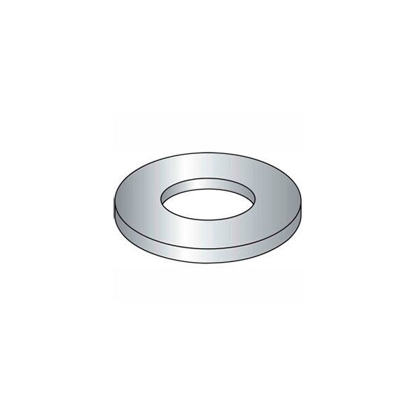 Titan Fasteners Flat Washer - M2.5 - Steel - Zinc Clear - Class 8.8 - DIN 125A - Pkg of 100 BUC025 - main